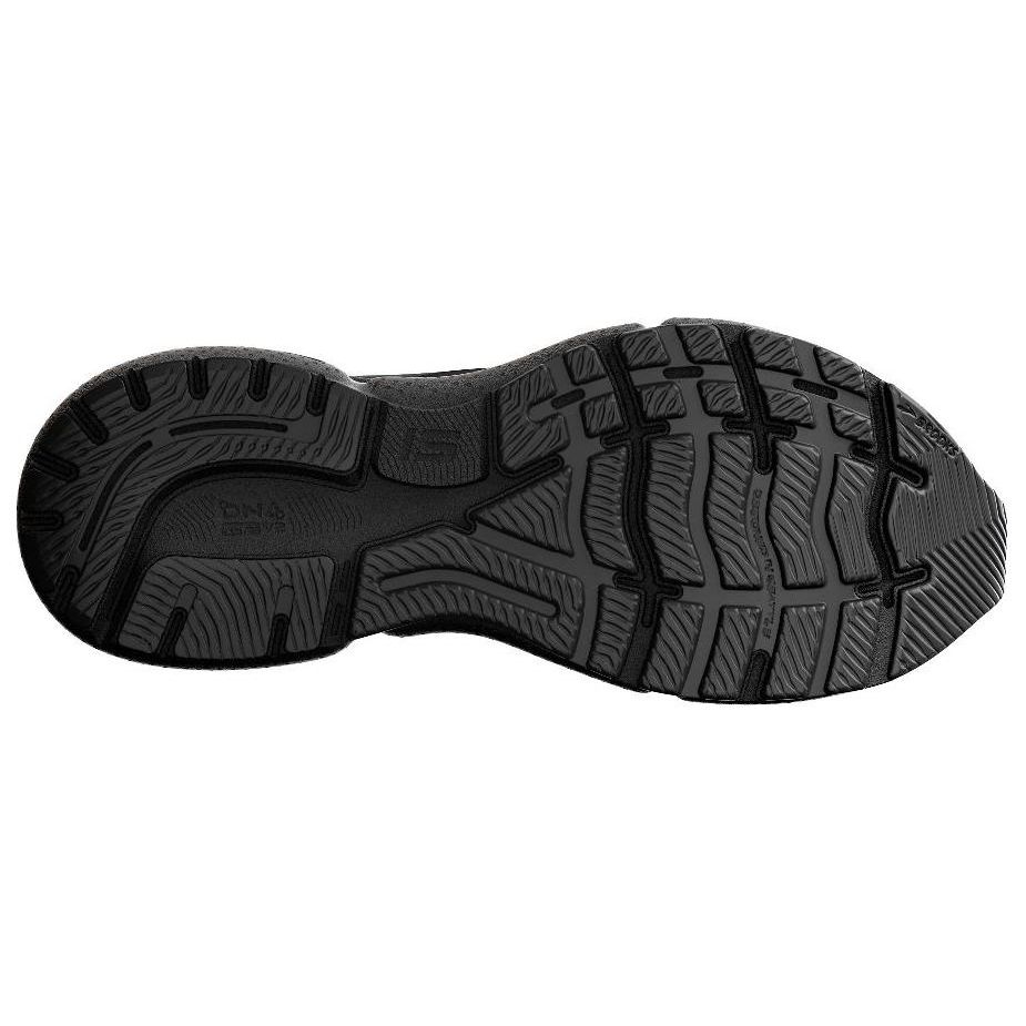 Brooks Ghost 15 Atmungsaktiv Bequem Mesh Rutschfest Langlebig Niedrig geschnitten Laufschuhe Damen Sneaker Schwarz 120380-020