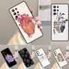 Medical Human Organs Heart Art Silicone Phone Case For Samsung Galaxy Note 10 Pro S26 S25 S24 S23 S22 S21 Plus Ultra Capa Cover