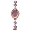 Reloj ovalado de moda para mujer, pulsera de temperamento, reloj de cuarzo, una pieza