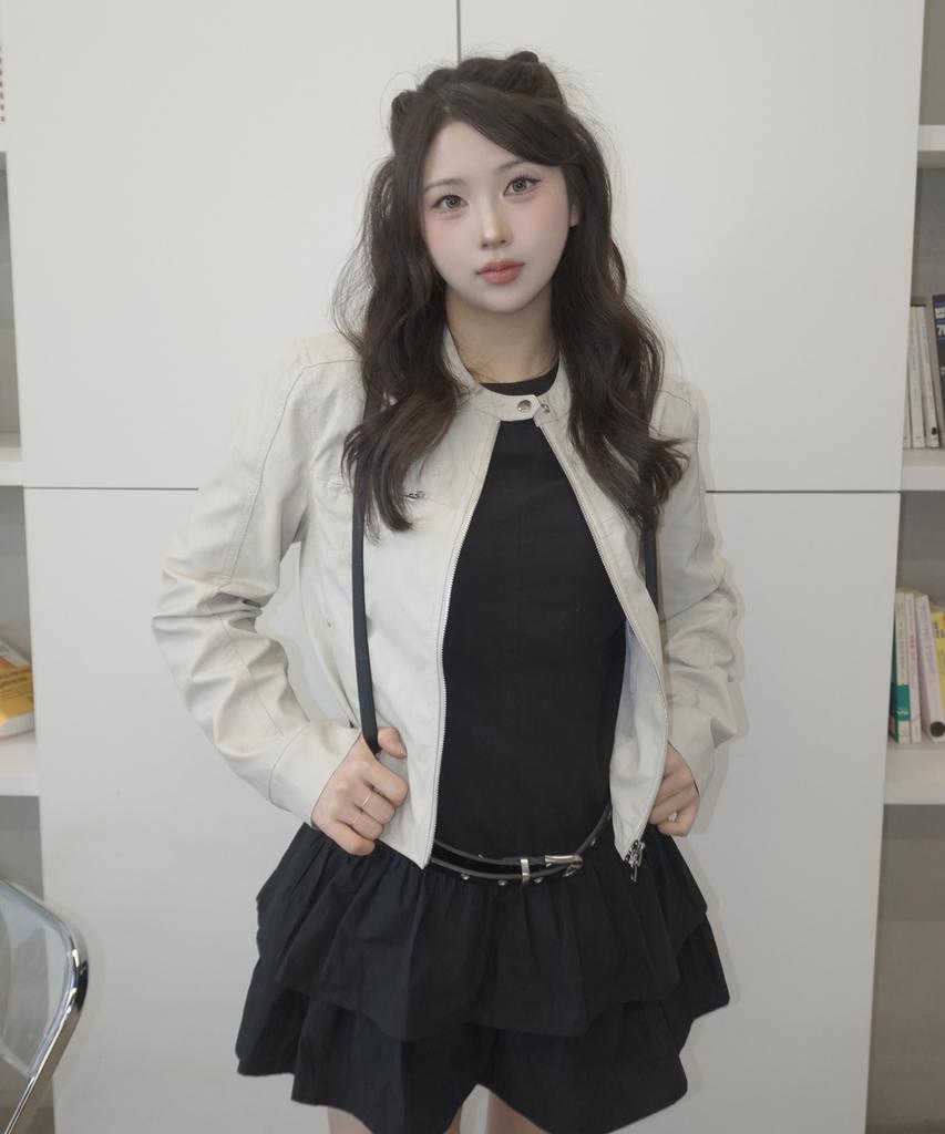MIXXO Frill Layered Dress_Miwowg309C