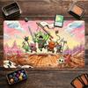 Cute Cartoon Goblin Warrior Print Mouse Pad Playmat 24x14 Mtg Tcg Office Desk Mat For Work Game Pc Laptop Carpet Mousepad