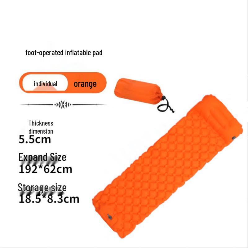 Li Shen Foot-Press Inflatable Camping Sleeping Pad