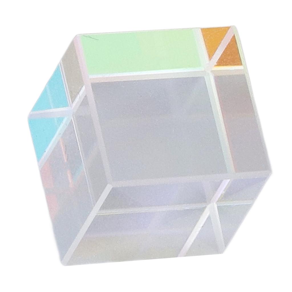 Dichroic   Prism Colorful Glass   Prism for Physics Tching Resrch Decoration Art Education