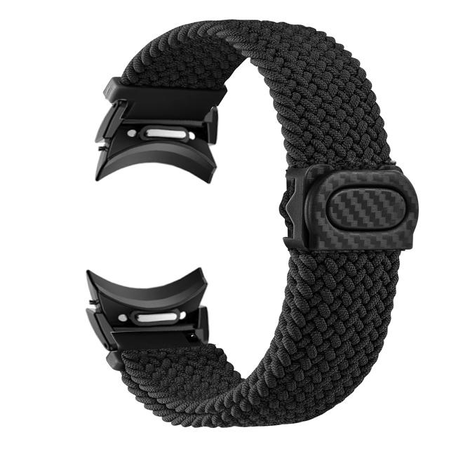 No Gaps Braided Band For Samsung Galaxy Watch 6 4 Classic/5 Pro/44mm 40mm 47mm 43mm Correa Nylon Bracelet Galaxy Watch 6 Strap