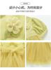 Girls' summer dress new Korean version baby girl children's back bow skirt princess dress summer