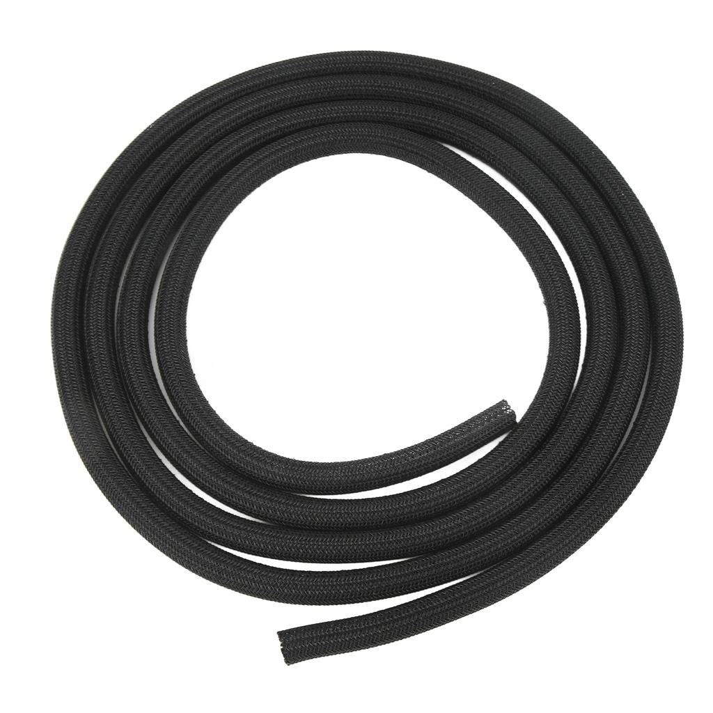 Cable Sleeve 1 2in Diameter Polyethylene Prevent Pets Chewing Black Cord Protector 3 Meter   10ft
