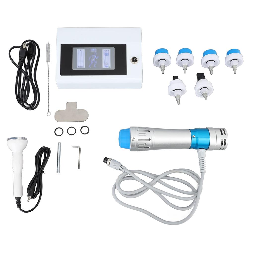 2 In 1 Ultrasound ESWT Shockwave Machine Deep Tissue Massage Extracorporal Shock Wave Machine with