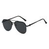 New Double Bridge Gradient Oval Women Sunglasses Y2K Luxury Brand Thin Frame Design Men High Quality Versatile Sun Glasses UV400