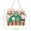 Easy Installation Key Rack With Storage Shelf Natural Wood Wall Organizer with Hanging Hook For Entryway Organization