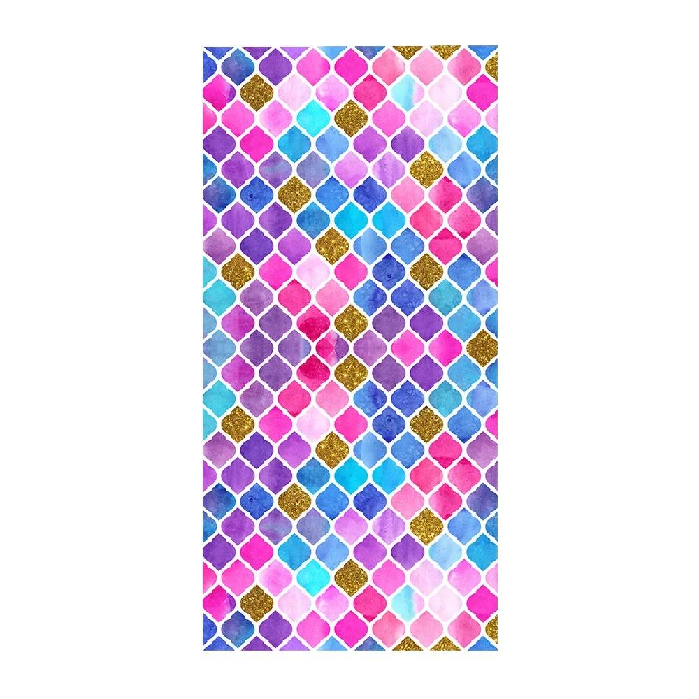 Fish Scales Large Bath Towels No Sand Free Quick Dry Towel Summer Swimming Xxl Beach Towel Surf Poncho Microfiber Bath Towel