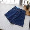 Bestseller 2025 Sommer Koreanischer Stil High Waist A-Linie Denimshorts für Damen