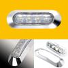 4PCS 12V-24V 4 SMD Led Side Marker Indicator Car Lights Front Rear for Trucks Cab RV Trailer Amber/Red/White/Green/Blue Back Up Lights 1