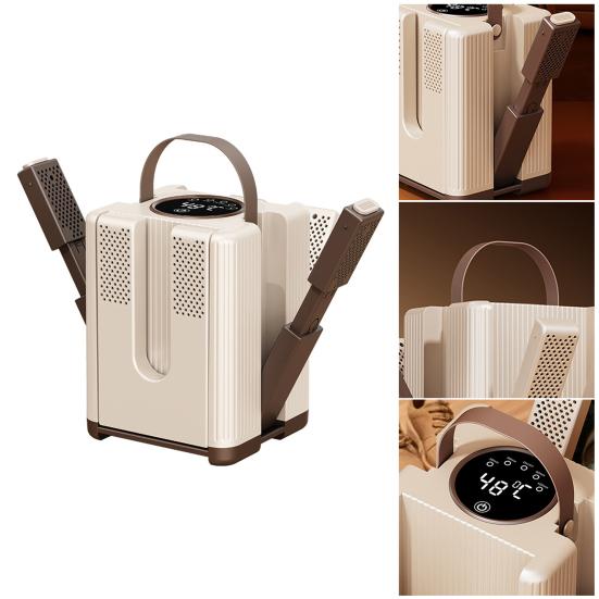 Uscător inteligent de pantofi cu temporizator și temperatură constantă, dezodorizator de pantofi multifuncțional, uscare rapidă și eliminare mirosuri, mașină de uscat pantofi pentru uz casnic