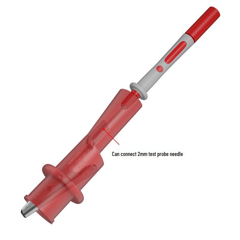 0.7mm Ultra-Fine Test Back Needle Probe, 2mm Hole, Puncture Probe, 6-Piece Set for Automotive Maintenance