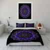 Mandala Kunst Dekor Set Weiche Bequeme Bettbezug Bettwäsche Set Enthalten 1*Bettbezug & 2*Kissenbezüge Geschenk