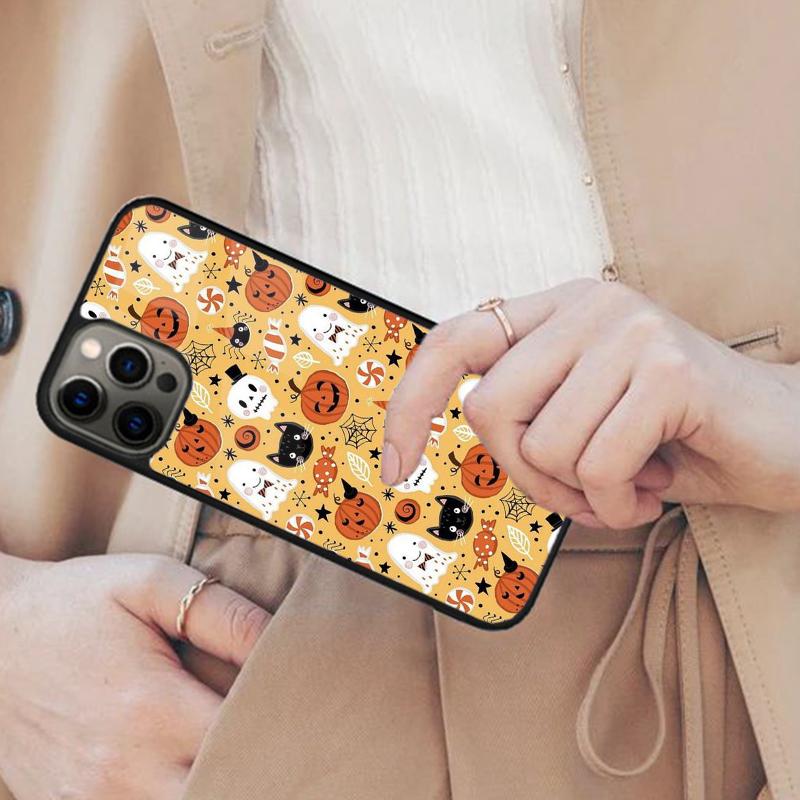 Halloween Pumpkin Horror Magnetic Phone Case For APPLE iPhone 17 Air 16 14 13 12 Pro Max 15 Plus Wireless Charge MagSafe Cover