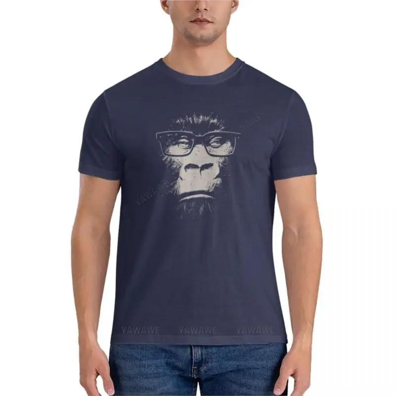 Hipster Gorilla With Glasses Essential T-Shirt t shirt workout shirts for graphic t-shirts black t shirts