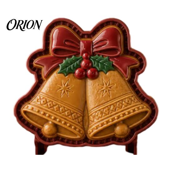 Christmas Party Food Prep Mini Pie Mold for Hand Pies, Holiday Gingerbread Man House Santa Claus Dough Stamp Baking Press Tools Pastry Cookies,