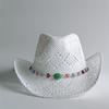 Straw Hat Women's Hat Cowboy New Western Cowboy Sun Hat Spring Knight Hat Men's Jazz Hat Summer Cowboy Hat Sombrero hombre