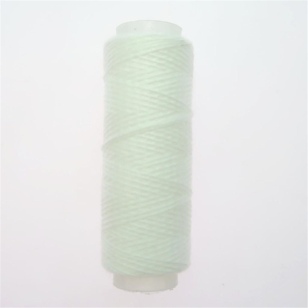 2pcs Black White Strong 210D Bonded Nylon Sewing Thread for DIY Leather Craft 900m//each