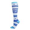 Sports Compression Socks (3 Pairs Large-X-Large) Over Knee Men's and Women's Long Running Socks Best for Exercise, Support, Air Travel, Nurse, Hiking