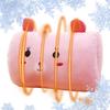 Pink Children's Plush Pillows Hand Warmers Gloves Adults Cartoon Nap Pillows Cushions Creative Hand Warmers Plush Gift