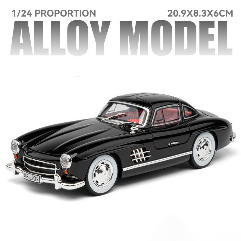 1:24 Mercedes-Benz 300SL 1936 Alloy Model Car Toy Diecasts Metal Casting Sound and Light Car Toys For Children Vehicle
