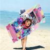 1Pc Dreamy Pet Shop Adventures Beach Towel Microfiber Beach Towel Thin Absorbent For Beach Swimming Yoga Bath Sports 0917233