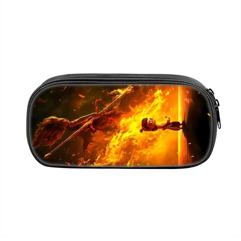 Nezha Birth Of The Demon Child Pencil Case For Kids Compact Storage With Cartoon Design