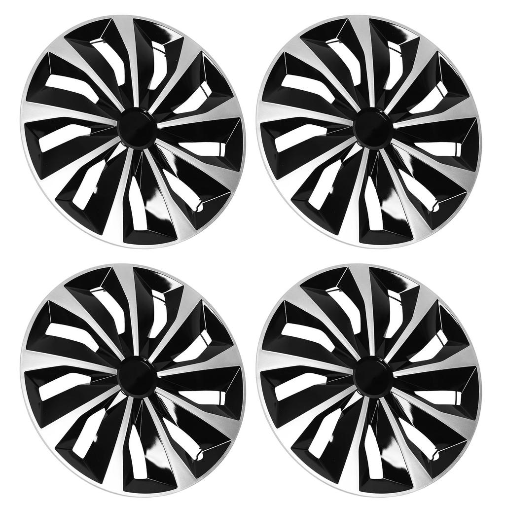 4pcs Hubcap 15 Inch Hubcaps Wheel Covers Replacement for Fiat 500 and Most Cars
