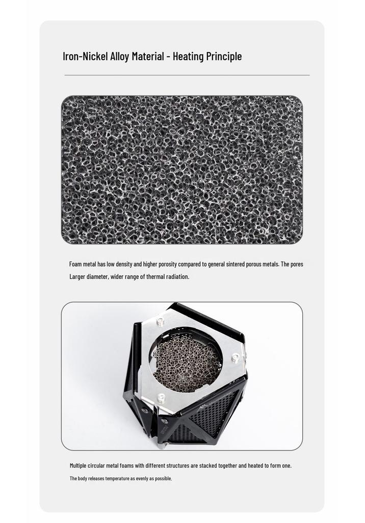 Portable Multifunctional Coffee Stove Cover for Camping & Indoor Warmth