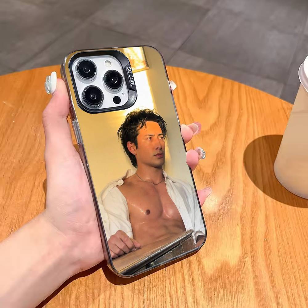 

Actor H-Hudson Williams Phone Case For iPhone17,16,15,14,13,12,11,Pro,MAX Gray Matte Silicone Black Cover iPhone16