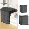 Heavy Duty Laundry Bags 3PCS Foldable Quilt Storage Bins with Reinforced Handles, Large Capacity Non-woven Fabric RV Organization Supplies Organizers,