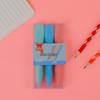 Cartoon Double-Ended Pen-Shaped Eraser for Students