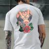 2024 3D Printed Men T Shirts Tees Fallow  Men Quick Dry Material Casual Short Sleeve T Shirt Polyester Summer Tee Personality