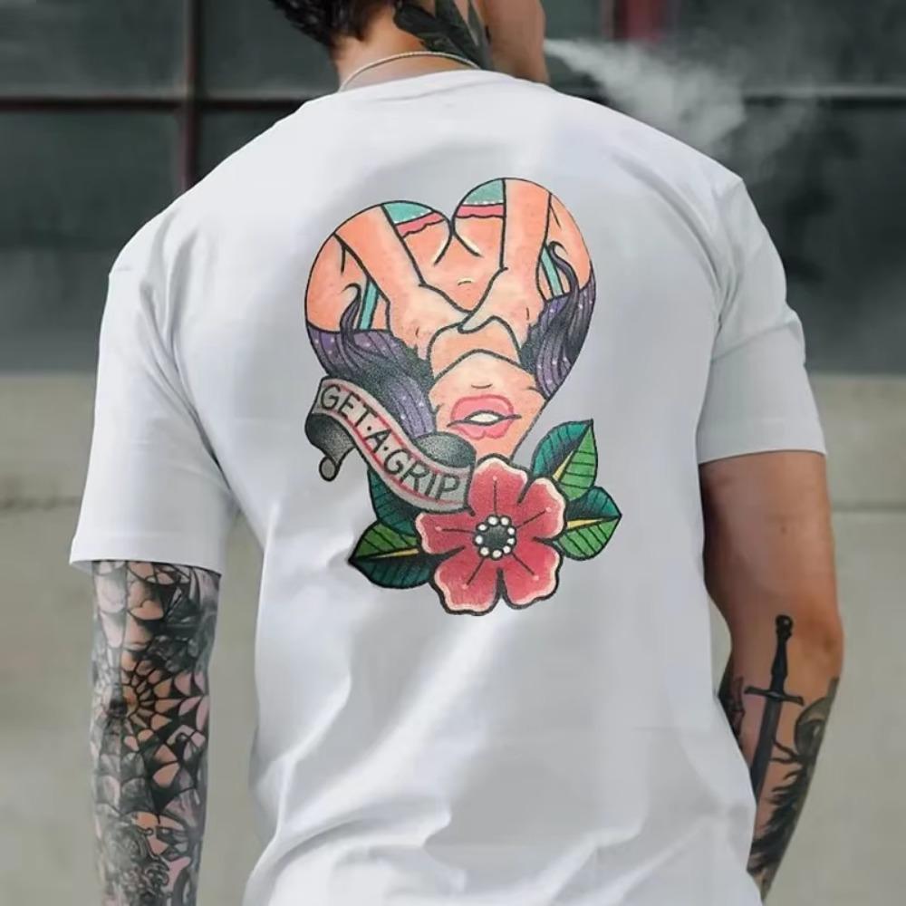 2024 3D Printed Men T Shirts Tees Fallow  Men Quick Dry Material Casual Short Sleeve T Shirt Polyester Summer Tee Personality