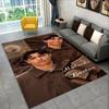 Fashion Malachi Barton Star Non-Slip Area Rug for Living Room,Bedroom,Playroom,Soft Carpet Floor Mat Home Decor Rug Kids Room