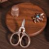 Vintage Magnetic Needle Box with Needle, Threader, Scissors and Thimble, Basic Sewing Repair Set for Professional Tailor