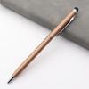 Multi-Color Metal Ballpoint Pen - Capacitive Touchscreen Stylus, Medium Oil, Custom Logo Option, Perfect for Gifts
