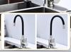 304 Stainless Steel Hot and Cold Faucet with Universal Silicone Hose for Sink and Basin
