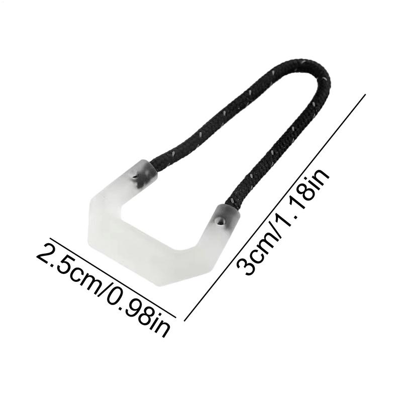 10pcs Ultra-Bright Glow In The Dark Night Zipper Pull Ideal Kit Markers For Coats Jackets Rucksacks And Tent Zippers