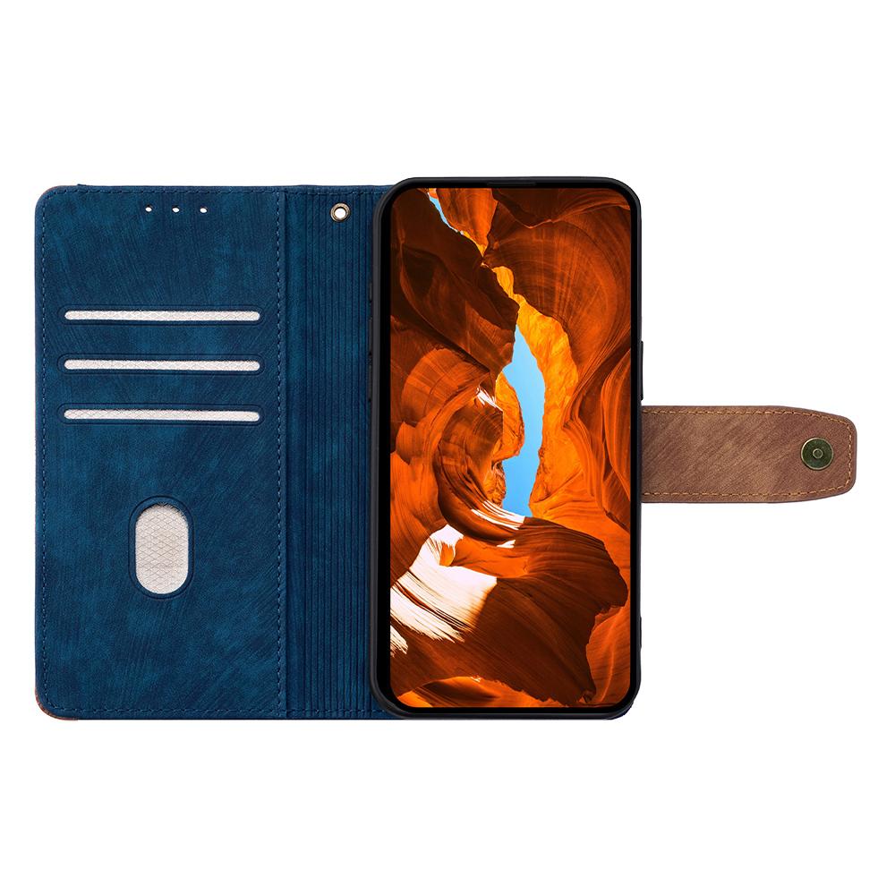 For Oppo Find X8s+ 5G Case RFID Blocking Color Splicing PU Leather Wallet Phone Cover