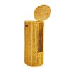 Creative Napkin Holder Box Covered Tissue Case Space Saving Round Organizer for Bathroom Bedroom Table Use