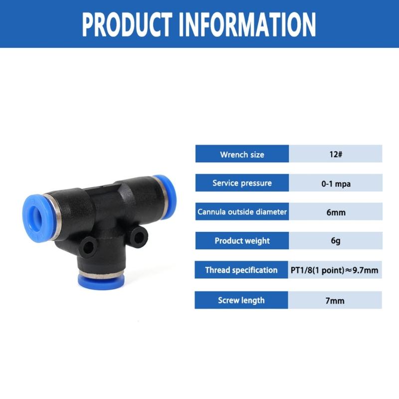 Automotive Push Lock Vacuum Connector Fitting Kit For Turbos Wastegate, Solenoid