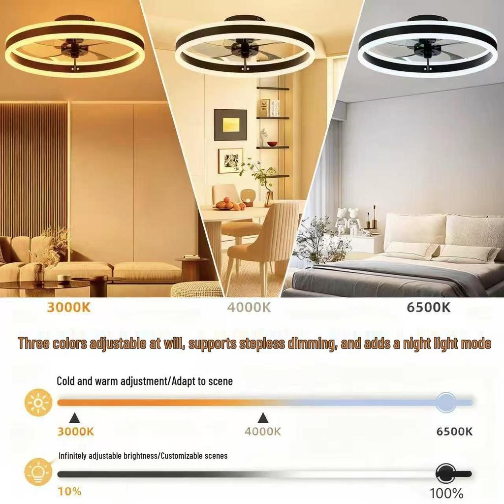 Zhongshan Ceiling Fan Light for Bedroom and Living Room