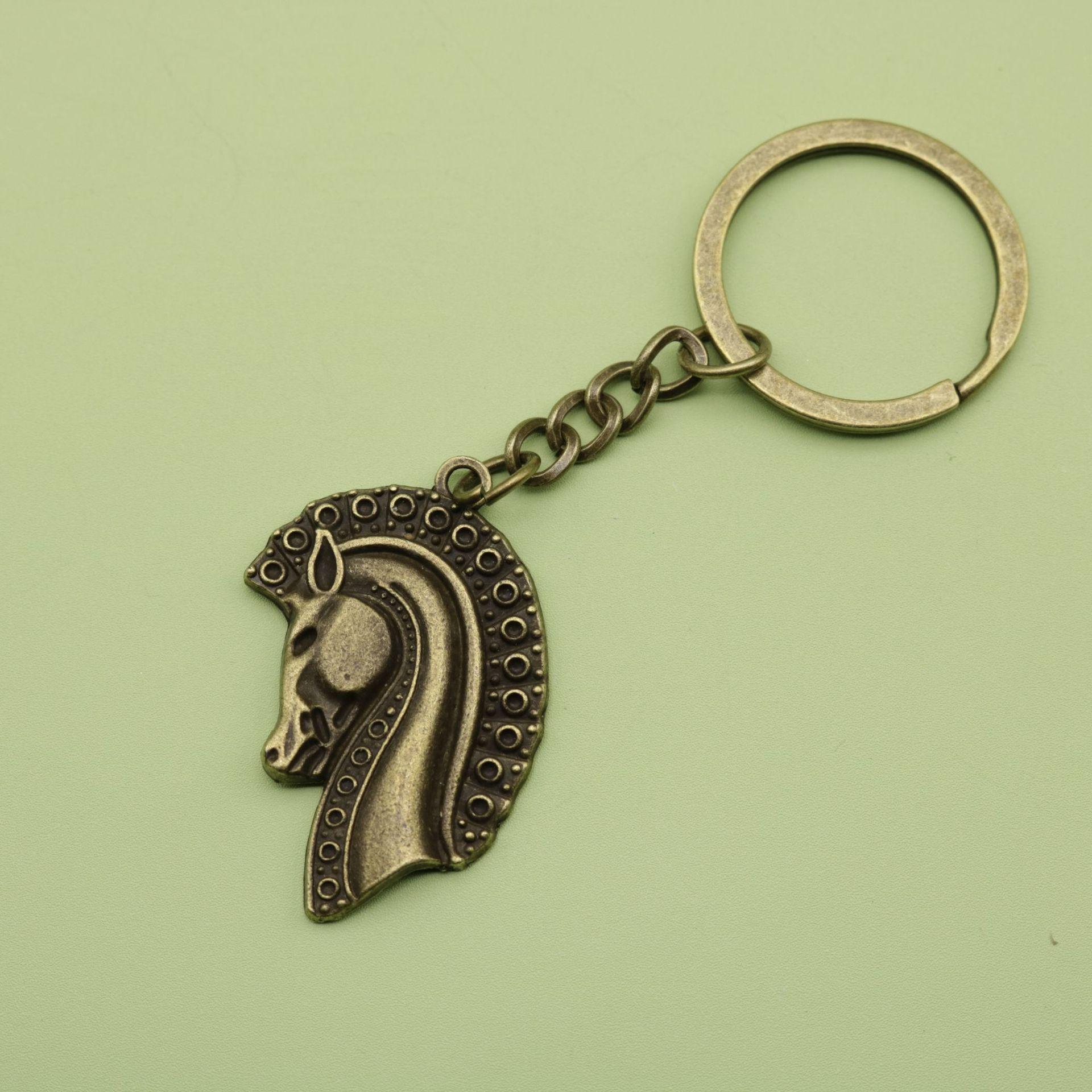 Horse Head Keychain Pendant – Hot Selling Simple Jewelry