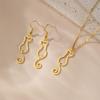 My Shape Lovely Cat Tail Drop Earrings for Women Cute Kitten Animal Dangle Earring Stainless Steel Fashion Jewelry Gifts