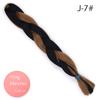 Synthetic Crochet Braids In Jumbo Braiding Hair 24 Inch 100g/pcs Pure Color In Hair Extensions