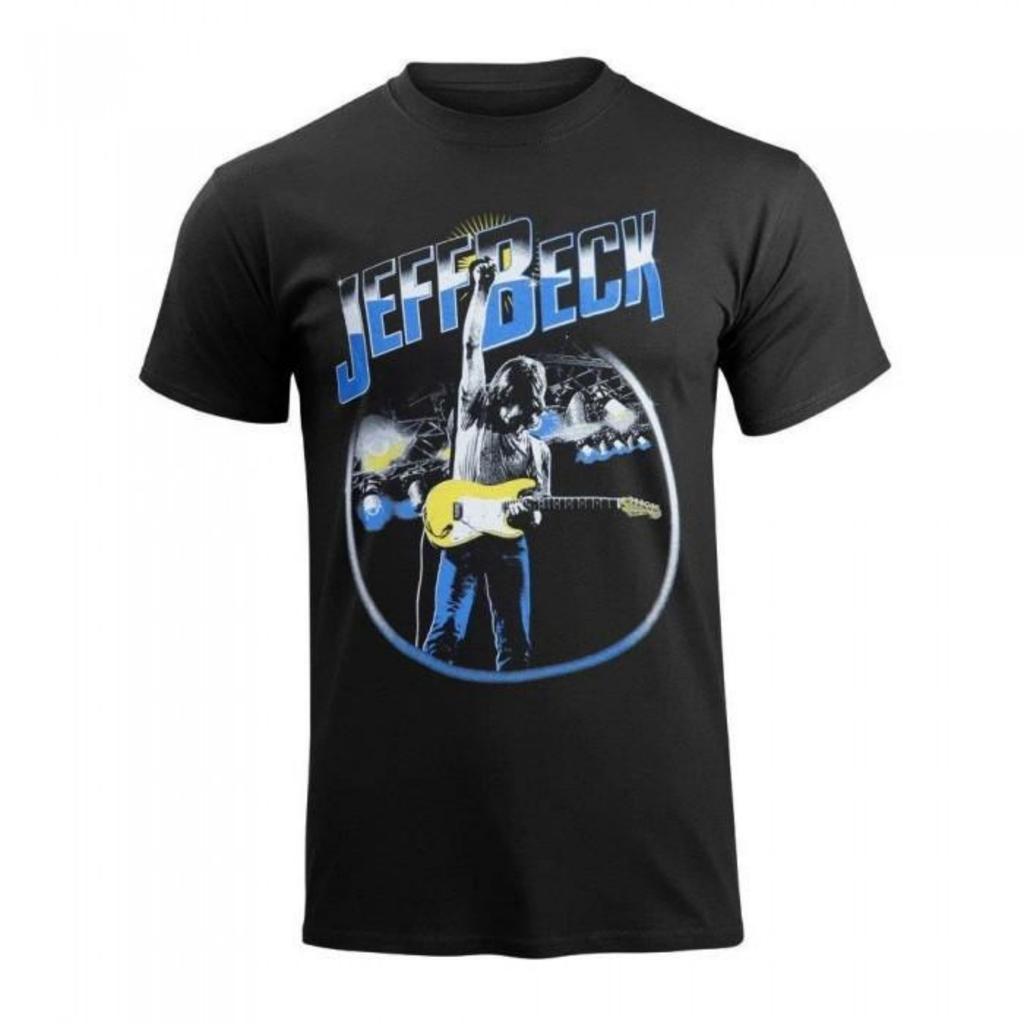 T-shirt in Cotone Cerchio Palco Unisex Adulto Jeff Beck