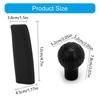 Food Grade Silicone Car Gear Knob Cover with Matching Handbrake Sleeve Simple Installs for Smooth Grip & Easy Cleaning